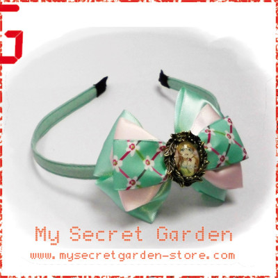 Oreimo ( My Little Sister Can't Be This Cute )  Sister Can't Be This Cute ) 俺の妹 Kirino Kousaka Anime Cabochon Hair Bows ( Hair Clip or Hair Band )